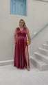 VESTIDO DECOTE V PRADA PLUS PETRA FINA